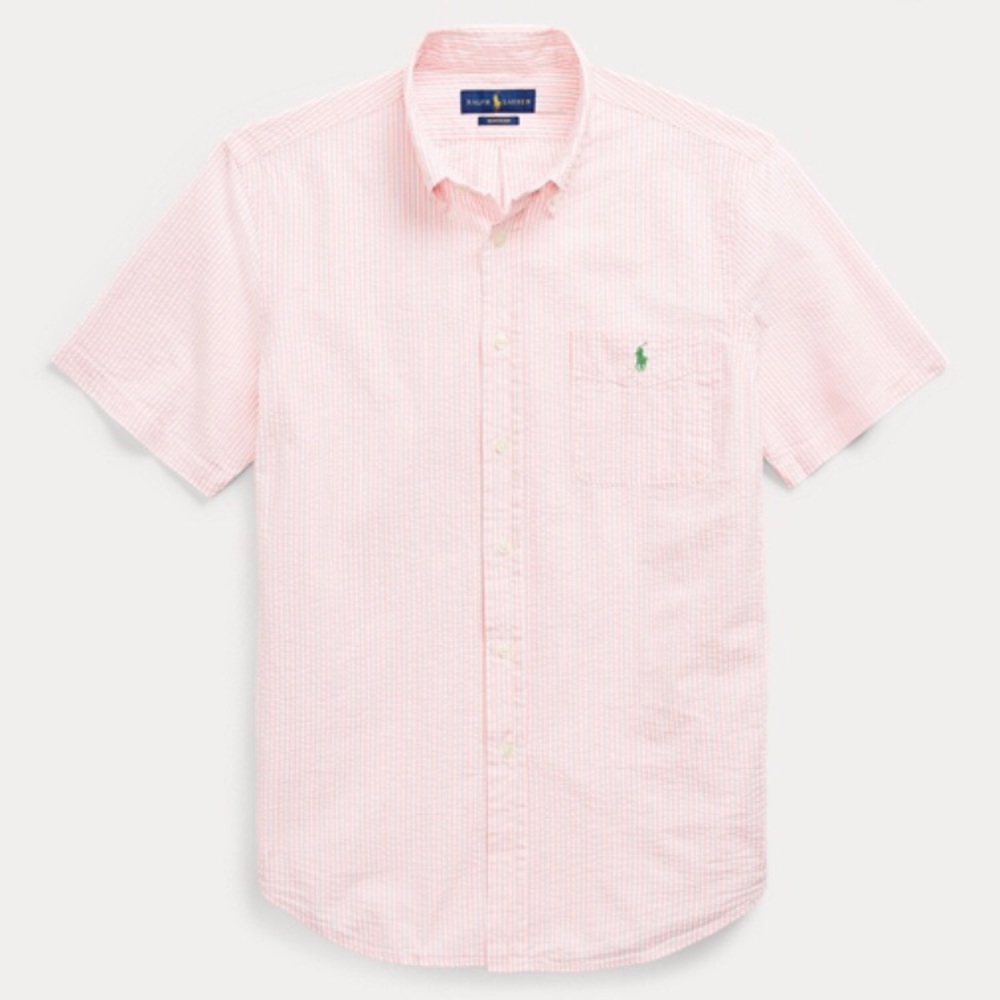 NWT Seersucker Button Down - Picture 1 of 3